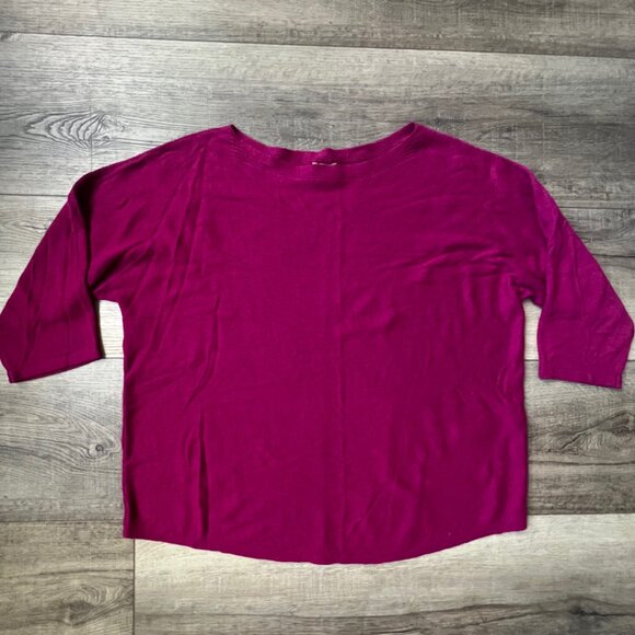 Chico's Cashmere Blend Sweater Office Wear Plus Size Party Colorful Festive - Picture 1 of 6